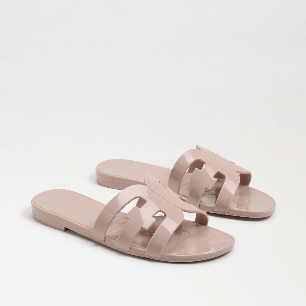Sam Edelman Bay Jelly Slide Sandal / Rose Dust / 7